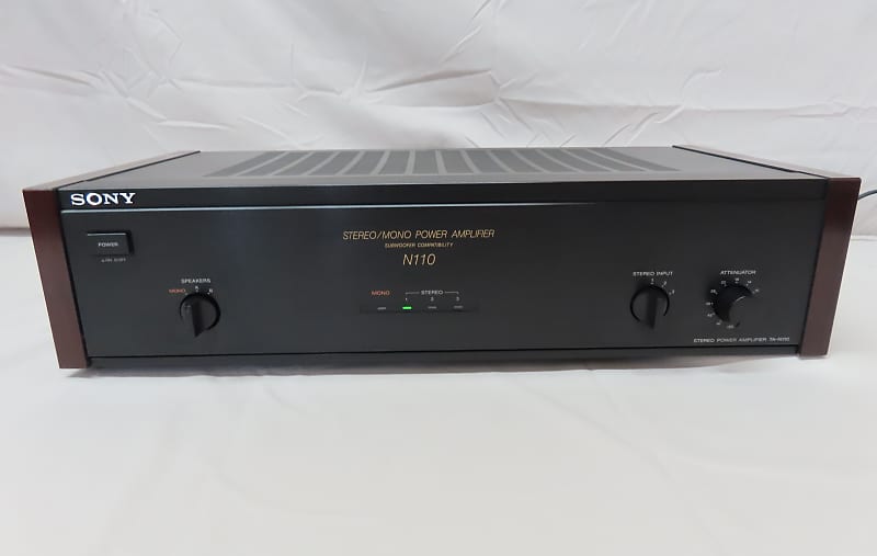 Sony TA-N110 Power Amplifier - Stereo Mono Subwoofer Amp Sony TA-N110 Power Amplifier - Stereo Mono Subwoofer Amp