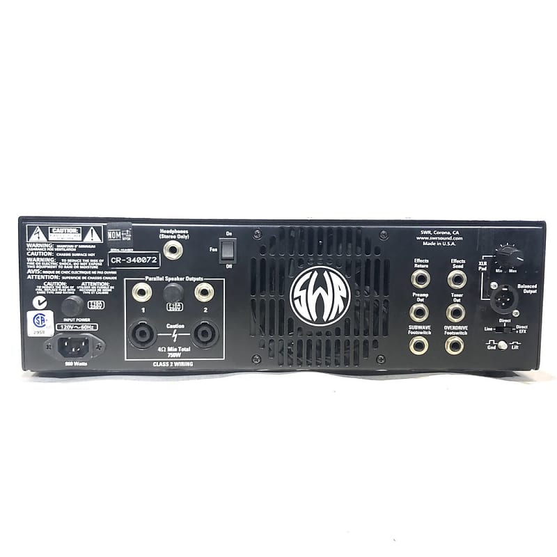 SWR 750X BASS AMP HEAD 出力750W ベースアンプ - アンプ