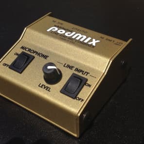 Whirlwind PODMIX Direct Box Line and Mic Passive Mixer