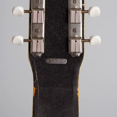 National  Reso-Phonic Model 1033 Hawaiian Resophonic Guitar (1956), ser. #X-58090, original brown hard shell case. image 6