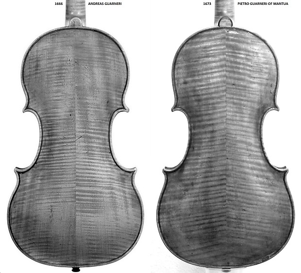 A very fine violin by Pietro Giovanni Guarneri dated 1673
