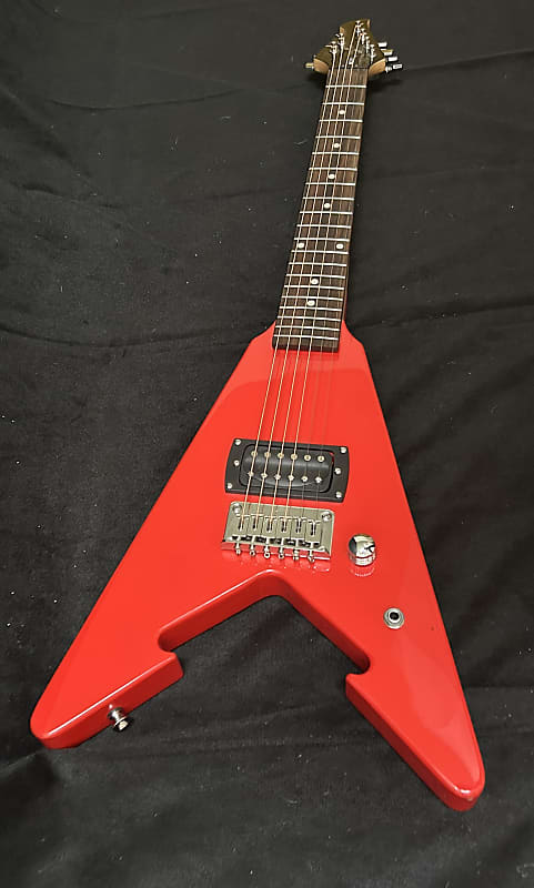 激安商品 Flying Act First V Reverb | Red - Mini ギター