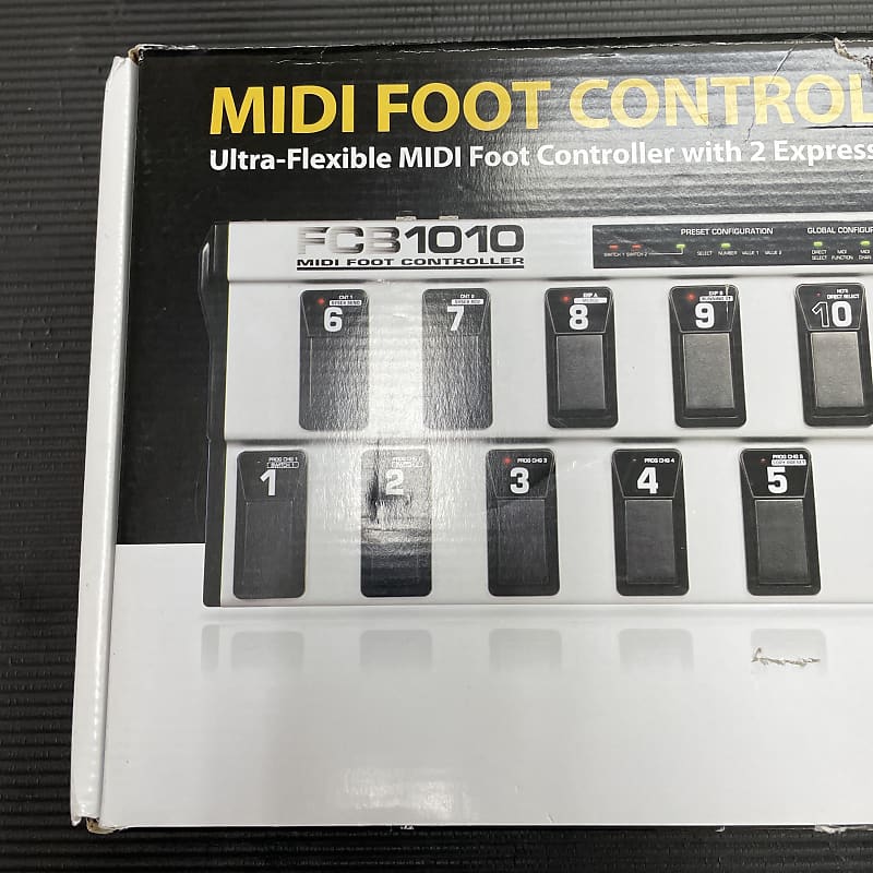 Behringer FCB1010 MIDI Foot Controller KEMPER KPA ready