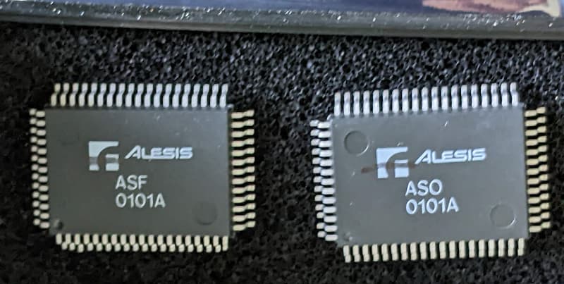 Alesis A6 Andromeda Filter & Oscillator Chips Replacement Pair (Survival Kit) image 1