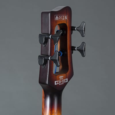 Ibanez Bass Workshop UB804-MOB Upswing Mahogany Oil Burst - Electric Contrabass image 5