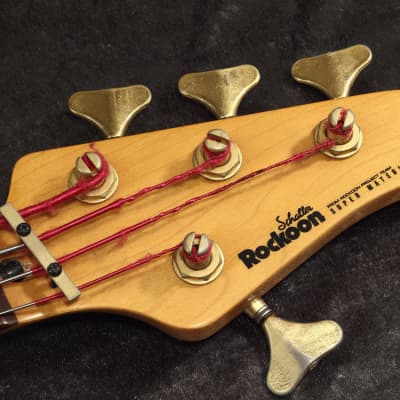 1990 Rockoon Schaller Japan RB-100R -Highest End- Bass Guitar Rosewood Top&Back - RARE image 17