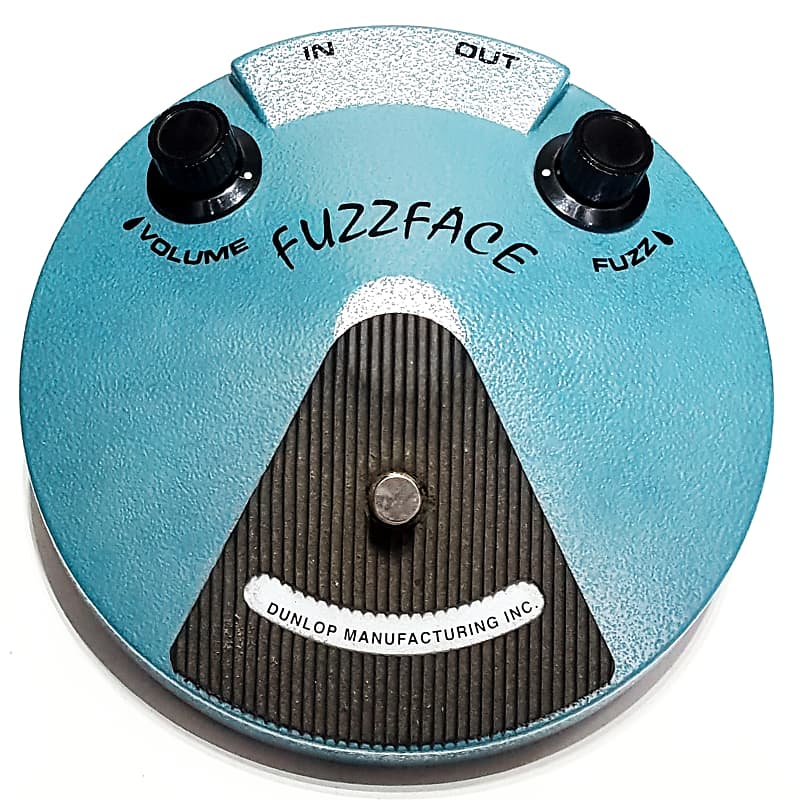Dunlop Jimi Hendrix Fuzz Face JH-1 Blue BC108 Silicon Pedal