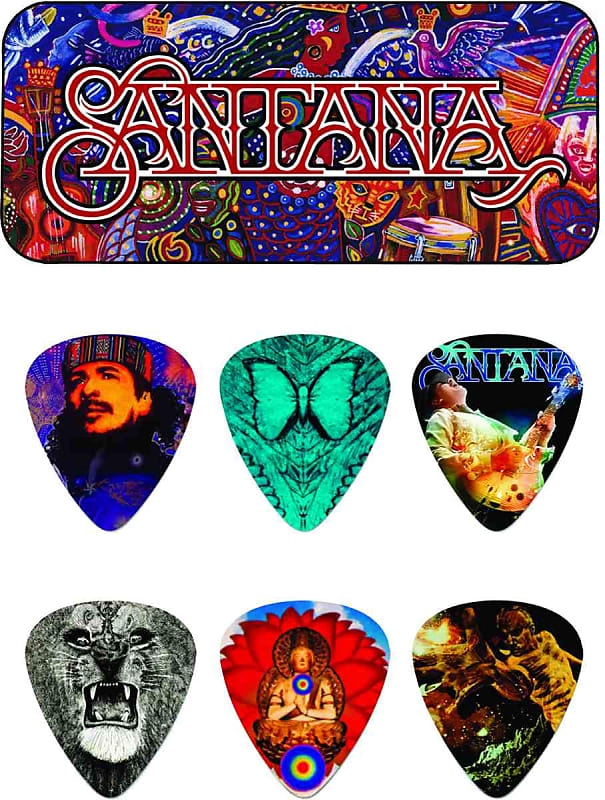 6 Mediators Dunlop Carlos Santana Medium SANPT01M image 1