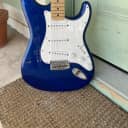 Fender Standard Stratocaster 2006 60th anniversary electric blue, metallic, maple electric guitar