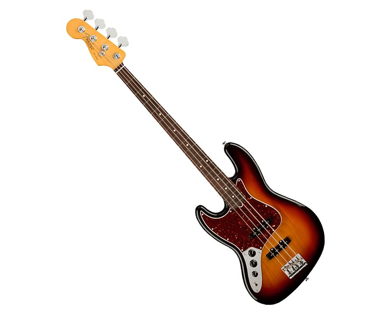 Fender American Professional II Jazz Bass LH - 3-Color Sunburst image 1