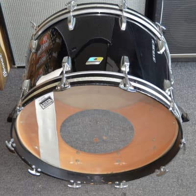Ludwig 6 Ply Maple Shell 24" Bass Drum Owned by Neal Smith of the Alice Cooper Group - #9167 1980's image 5