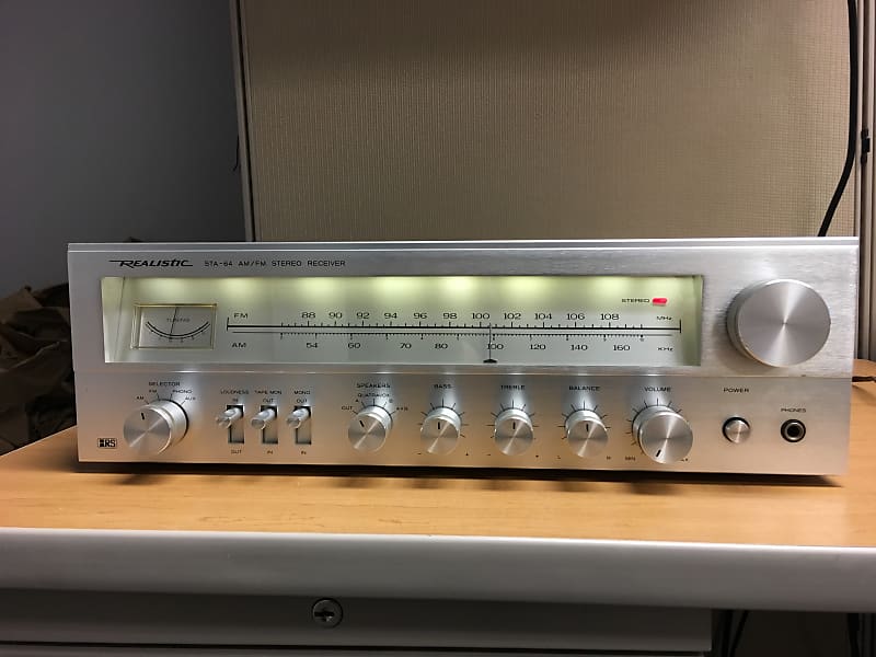 Vintage Realistic STA-64 Stereo Receiver, Fully Restored, | Reverb