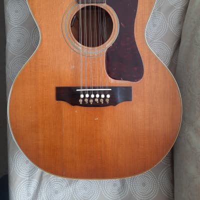 Guild F-212 12 String Flat Top Acoustic Guitar (1967), ser. #AN