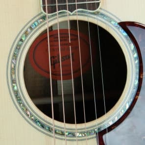 2014 Gibson Hummingbird Recording Koa Limited Edition Acoustic Electric Guitar image 8