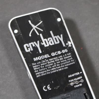 Dunlop GCB95 Cry Baby Standard Wah 1982 - Present - Black image 7