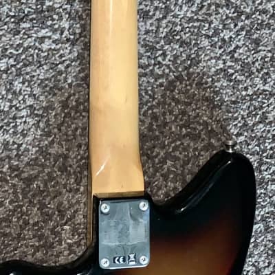 2013 Fender Classic Player  jazzmaster 3 Color Sunburst electric guitar image 7