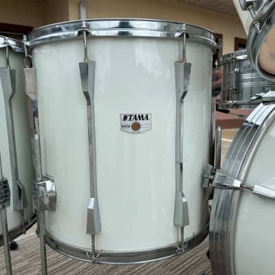 Tama Rockstar DX 1992 Sugar White Double Bass 