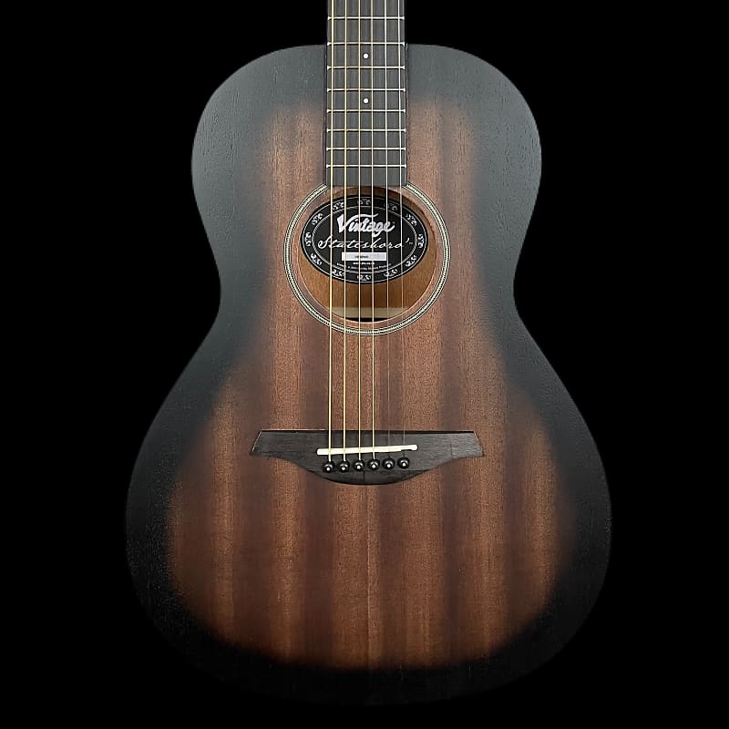 Vintage V880WK Statesboro Parlour Acoustic, Whisky Sour Reverb