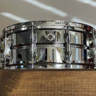 Yamaha SD-2455 Steel 5.5x14 Snare Drum Japan | Reverb