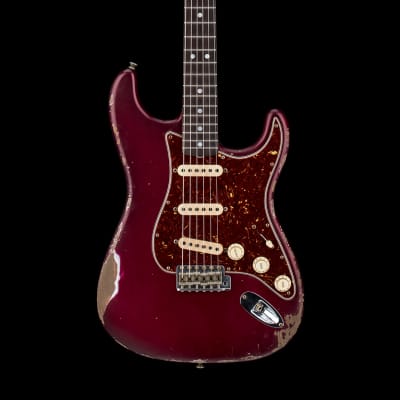 Fender Custom Shop Austin Macnutt Masterbuilt Empire 67 Stratocaster Relic - Midnight Wine #64210 image 3
