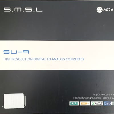 SMSL SU-9 Desktop DAC Bluetooth 5.0 USB Balanced Decoder ES9038PRO