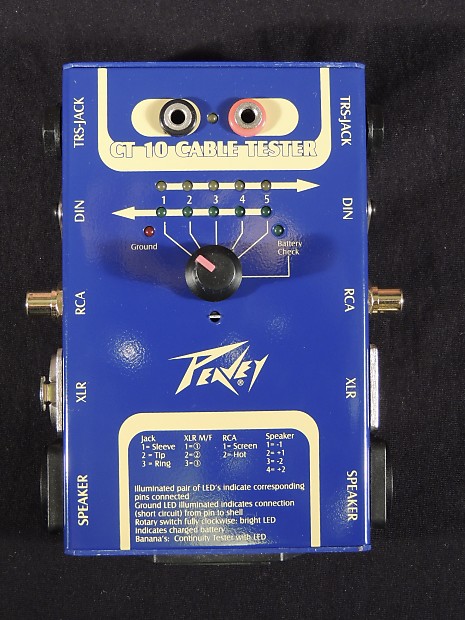 Peavey CT 10 CABLE TESTER image 1