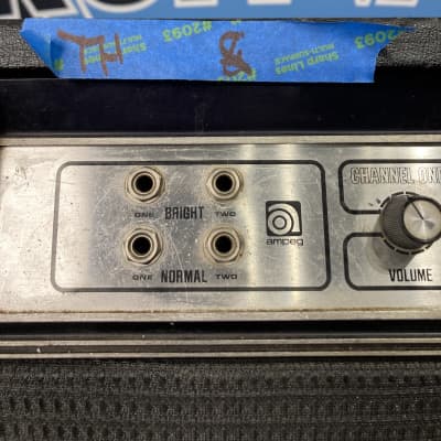 Ampeg Tom Hamilton's Aerosmith, SVT "Curved Line" 300-Watt Bass Amp Head (#8) 1975 - 1979 image 2