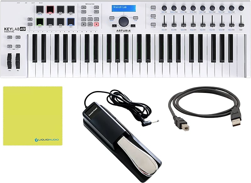 Mint Arturia KeyLab Essential 49 49-key Keyboard Controller Bundle