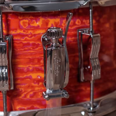 Ludwig 6.5" x 14" Classic Maple Snare Drum, Mod Orange image 4