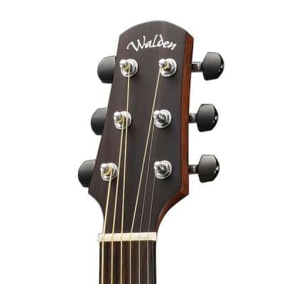 Walden G800CE Natura Acoustic Electric Guitar, Sitka Spruce Top, Satin Natural image 3