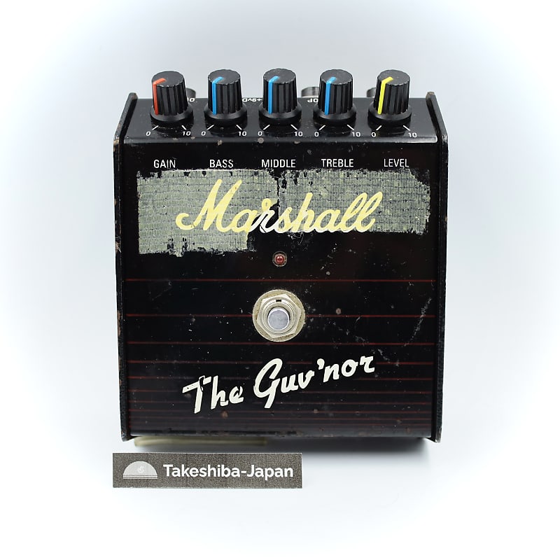 Marshall Guv'nor Made in England Late Model Overdrive Distortion 