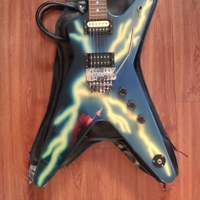 VERY RARE ESP EDWARDS EP-90 Lightning Bolt Dimebolt 1990's VERY RARE ESP EDWARDS EP-90 Lightning Bolt Dimebolt 1990's