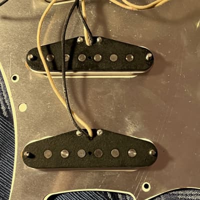 Charles Guitars Fender 50s Stratocaster 8-Hole Pickguard 1-Ply FRALIN LOADED image 7