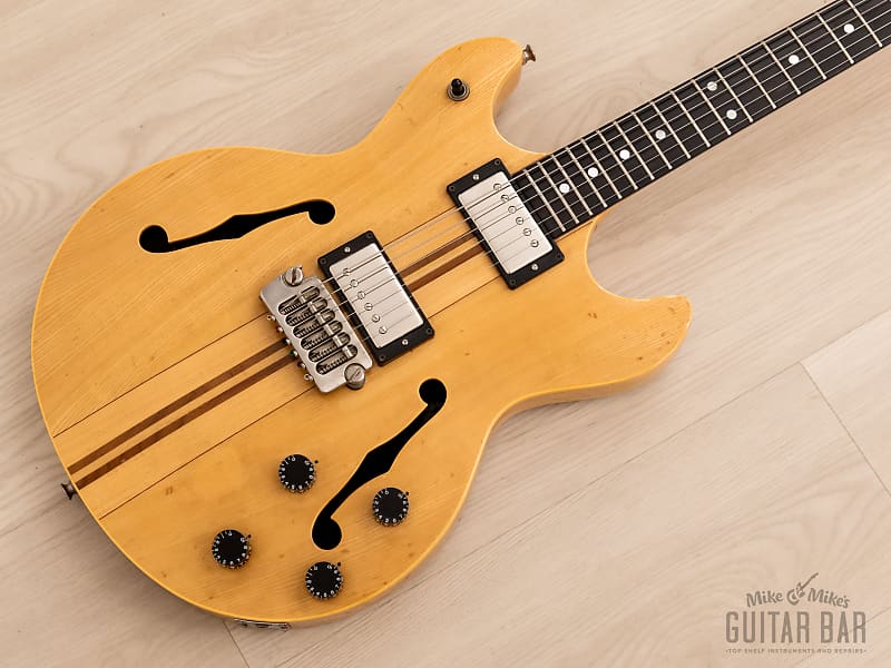 1981 Aria Pro II SH-800 Neck Through Semi-Hollow w/ Seymour Duncan & Case,  Japan Matsumoku