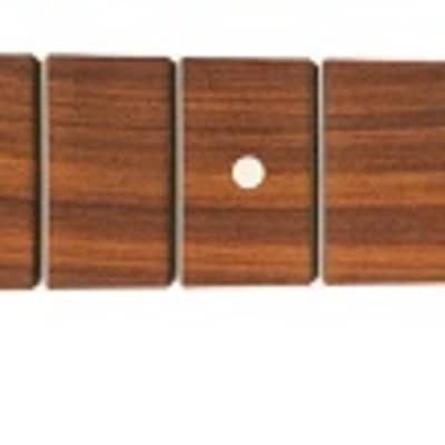 Fender Roasted Maple Stratocaster Neck, 22 Jumbo Frets, 12", Pau Ferro, Flat Oval Shape image 1