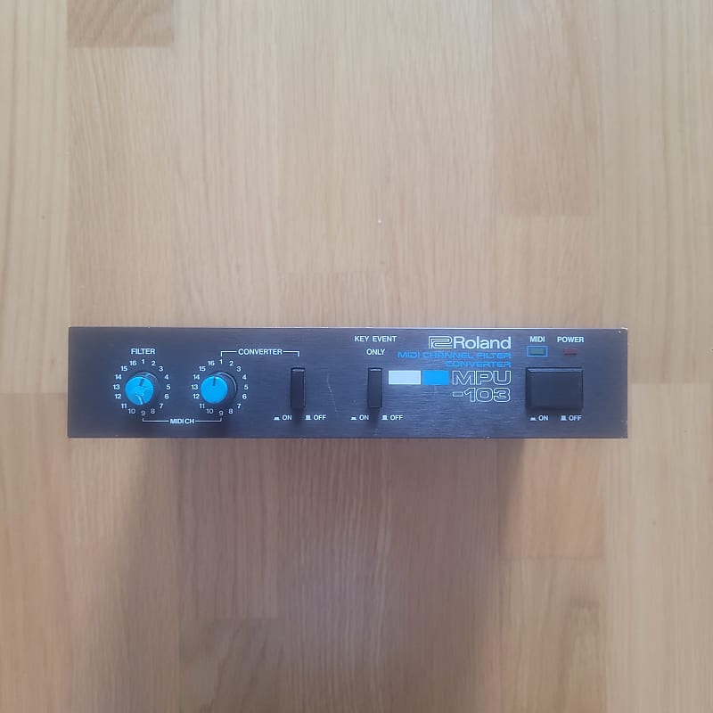 Roland MPU-103 - Black MIDI Channel Filter MPU103 | Reverb