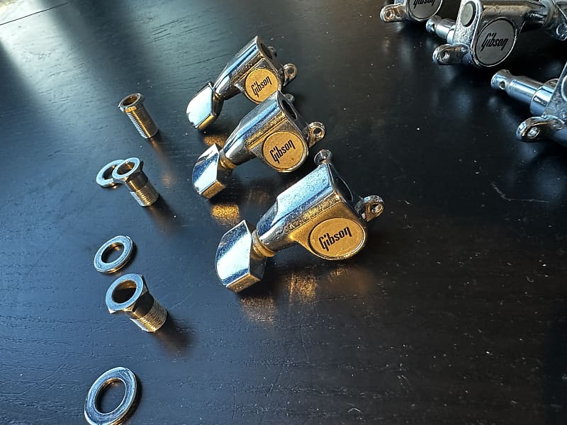 1970 1980 Gibson Deluxe Tuner Complete Set for SG; Les Paul Reverb
