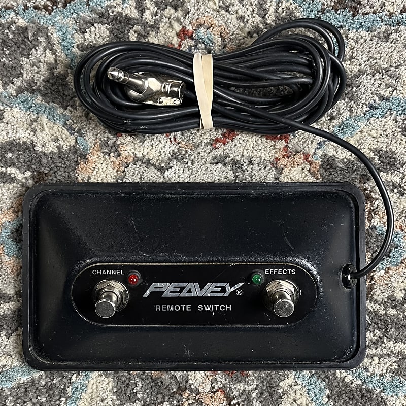 Peavey Remote Switch 2 Button Footswitch Pedal Channel Select Reverb