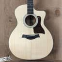 Taylor 214ce Plus Grand Auditorium Acoustic Electric Guitar Natural