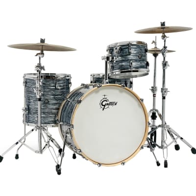 Gretsch Renown 4-pc Drum Set (24/13/16/14 Snare) - Silver Oyster Pearl image 1