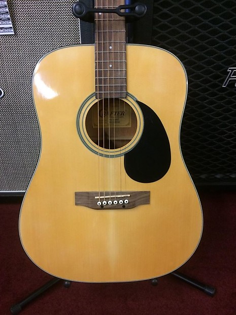 Crafter HD-24/NT Natural Gloss Acoustic Guitar [ProfRev