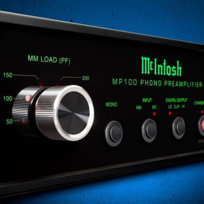 McINTOSH MP100 - 2-Channel Solid State Phono Preamplifier - NEW! image 6