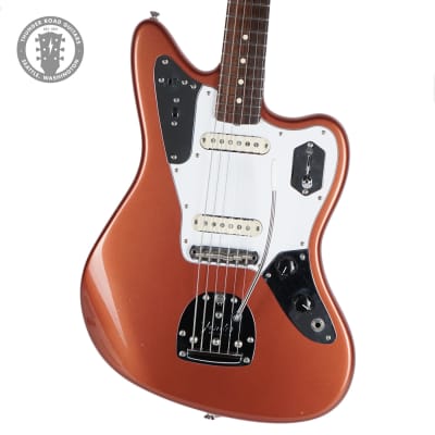 2012 Fender Johnny Marr Jaguar Metallic KO Orange for sale