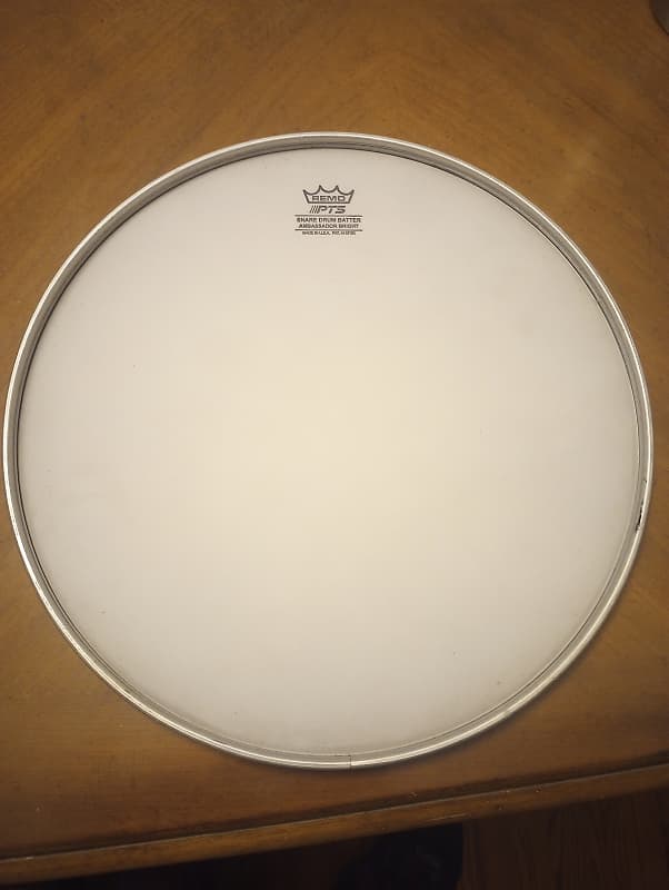 Remo PTS 14" Snare Drum Batter Head Ambassador Bright Reverb