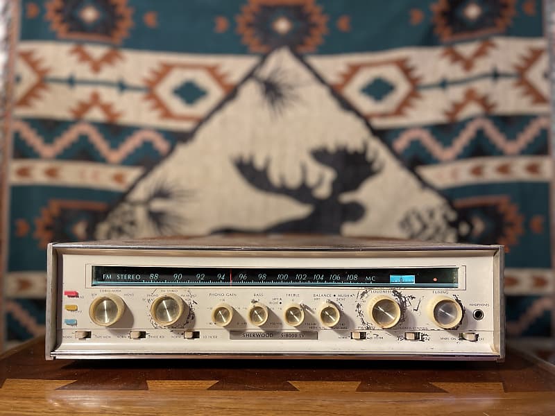 Fully Restored Sherwood S8000 IV 36WPC Stereo FM/MPX Receiver - Famously Good Sherwood Performance A image 1