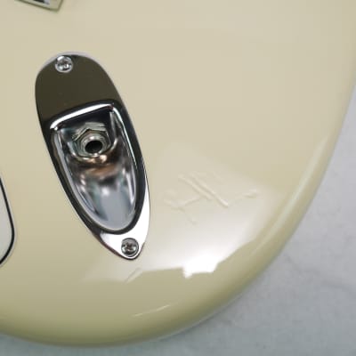 LH Fender American Standard Stratocaster 2011 Electric Guitar Olympic White Left-Handed image 6