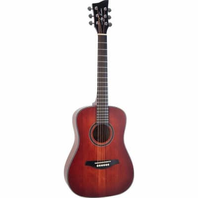 Jay Turser JTA52 2/4 Size Acoustic Guitar - Red Sun for sale