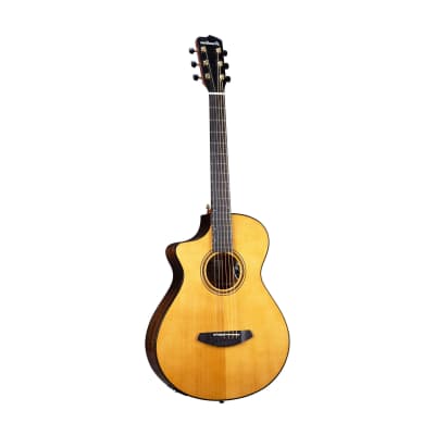 Breedlove Performer Pro Concertina CE 6-String European Spruce Top African Mahogany Neck Acoustic-Electric Guitar with Stain Black Bridge (Right-Handed, Aged Toner) image 4