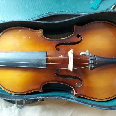 Suzuki Kiso #4 Stradivarius Copy (3/4 Size) Violin, Japan, 1971, with case & bow image 6