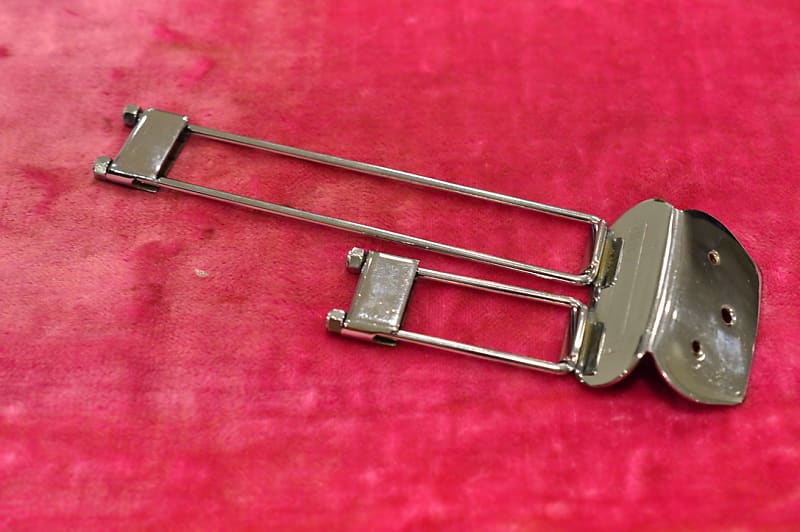 Vintage 1960's Epiphone Frequensator Chrome Tailpiece Trapeze Casino  Broadway